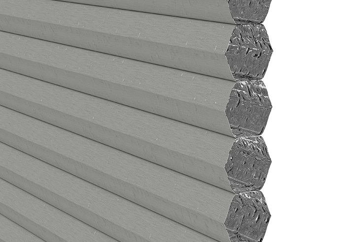 Skylar (Blackout), Moonstone - Pleated Blind - Image 4